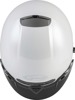 GM-32 Open-Face Helmet Pearl White XL For Street Use - Open-face helmet for street use