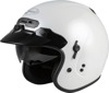 GM-32 Open-Face Helmet Pearl White XL For Street Use - Open-face helmet for street use