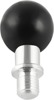 Male-Thread Mount Base with 1" Ball - M10 X 1.5 Thread