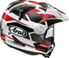 Arai XD-4 Depart Helmet XS Black/White/Red - High-performance dual sport helmet