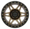 MR106 Beadlock 17x9 -44mm Offset 5x5 71.5mm CB Bronze w/BH-H24125 Wheel