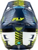 Fly Racing Formula CP Slice Helmet Navy/Hi-Vis/White For LG - Large Navy/Hi-Vis/White For LG