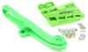 Chain Guide & Swingarm Slider Kit V 2.0 - Green - For 09-16 Kawasaki KX250F KX450F