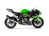 Racing Line Full Exhaust - S.S. / C.F. - For 09-25 Kawasaki ZX6R / ZX636