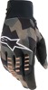 Alpinestars SMX-E Gloves Black/Camo/Sand Medium - Off-road gloves, fits Medium size