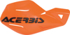 Uniko Handguards - Orange - Mid-bar MX Style Mount