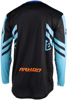 Answer 25 Arkon Nitrus Jersey Blue/Black/Hyper Orange Youth - Small