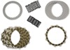 Carbon Fiber Complete Clutch Kit w/ Steels & Springs - For 06-07 Suzuki GSXR600