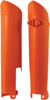 Lower Fork Cover Set - Orange - For 07-15 KTM 14-15 Husqvarna