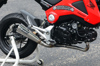 ShortMeg 2 Polished Full Exhaust - for 13-15 Honda Grom