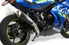 Predator Stainless Steel Electro-Black Full Exhaust - Suzuki GSXR1000