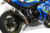 Electro Black Steel Titanium Full Exhaust - Suzuki GSXR1000