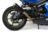 Electro Black Steel Titanium Full Exhaust - Suzuki GSXR1000