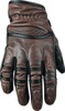 Rust and Redemption Leather Gloves Brown - Large