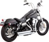 Vance & Hines HD Dyna 06-17 Bigshots Staggered Chrome PCX Full System Exhaust