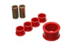 Red Rack and Pinion Bushing Set - For 02-09 Nissan 350Z / 03-07 Infiniti G35 Coupe