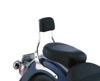 Standard Square Short Sissy Bar - Yamaha Raider