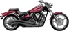 Speedster Swept Black Full Exhaust - Yamaha Raider