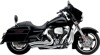 Speedster Chrome Short Swept Full Exhaust - For 10-16 Harley Touring