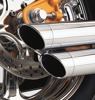 Speedster Slashdown Chrome Full Exhaust - For 91-05 Harley Davidson FXD