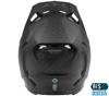 Youth Formula Carbon Solid Motorcycle Helmet Matte Black Carbon Youth Large