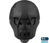 Youth Formula Carbon Solid Motorcycle Helmet Matte Black Carbon Youth Large