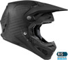 Youth Formula Carbon Solid Motorcycle Helmet Matte Black Carbon Youth Large