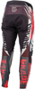 Answer Elite Xotic Pants Crimson/Black Youth 28 - Youth MX pants in Crimson/Black, size 28