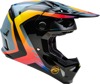 Formula CP Krypton Helmet Grey/Black/Electric Fade 2X For ECE/DOT - ECE/DOT Approved Helmet, Size: 2X-Large