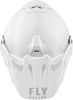 Fly Racing Trekker Solid Helmet White Large For 2024 - White Large helmet For 2024