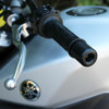 Black Bar End Sliders - Yamaha R6 R6S