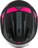 GMAX MD-04S Sector Snow Helmet w/ Elec Shield For X-Large - Matte Black/Pink Helmet For X-Large