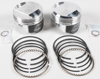 V-Twin Piston Kit 10:1 Compression - 3.508in Bore (+.010in) - For 84-99 Harley Touring Softail Dyna