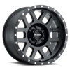 MR306 Mesh 17x8.5 0mm Offset 6x135 94mm CB Matte Black Wheel