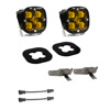 11-16 Ford Super Duty Fog Pocket Kit - Amber