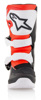 Tech 3S Kids MX Boots Black/White/Red Size T10