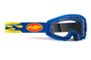 PowerCore Flame Goggles - Navy w/ Clear Lens