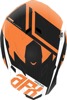 FX-19R Racing Full Face Offroad Helmet Matte Orange/White Small