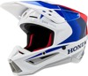 Alpinestars S-M5 Helmet Glossy White/Blue/Red For Honda Small - Glossy Honda S-M5 helmet in Small size