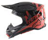 Supertech M-8 Echo Helmet Black/Grey/Neon Red 2X-Large