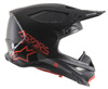 Supertech M-8 Echo Helmet Black/Grey/Neon Red 2X-Large