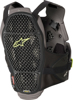 A-4 Max Chest Protector - Black/Anth/Fluo Yellow - Medium/Large