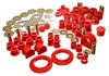 Red Hyper-Flex Master Bushing Set by Energy Suspension Fits 01-04 Toyota Tacoma