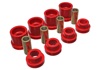 Red Rear Subframe Insert Set (Must reuse all metal parts) - For 95-98 Nissan 240SX (S14)