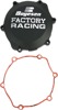 Black Factory Racing Clutch Cover - For 02-18 Yamaha YZ85