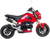 Carbon Fiber MGP Growler Slip On Exhaust - For 13-15 Honda MSX125 Grom