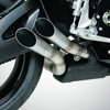 GP1 Dual Polished Stainless Steel Slip On Exhaust - For Gen. 2 Suzuki Hayabusa