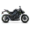 LV-10 Carbon Fiber Dual Slip On Exhaust - For 10-20 Kawasaki Z1000