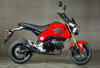 Low Mount Black Ceramic Full Exhaust - For 14-20 Honda Grom