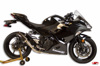 Carbon Fiber & Stainless Full Exhaust - For 18-23 Kawasaki Ninja 400